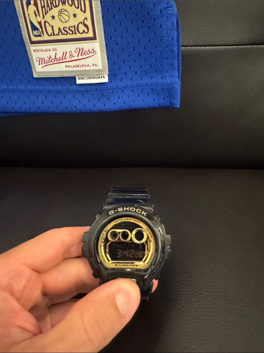 Casio G-SHOCK Black and Gold Digital Sport Watch